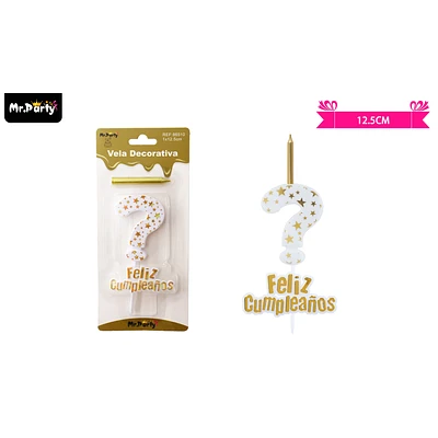 VELA DE SIGNO ? ESTRELLA DORADO - 1