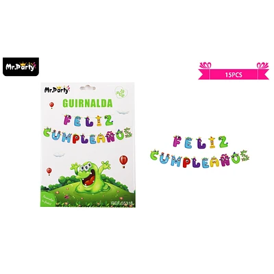 GUIRNALDAS 5M 15PCS MIKE WAZOWSKI - 1