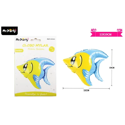 GLOBO METALICO PESCADO 53*59CM - 1