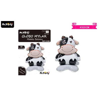 GLOBO METALICO VACA 41*31CM - 1