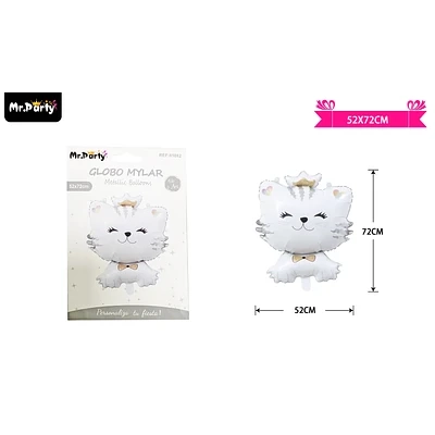 GLOBO METALICO GATO 52*72CM - 1