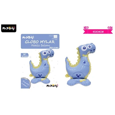 GLOBO METALICO DINOSAURIO 45*34CM - 1