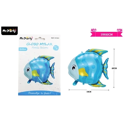 GLOBO METALICO TILAPIA 59*60CM - 1