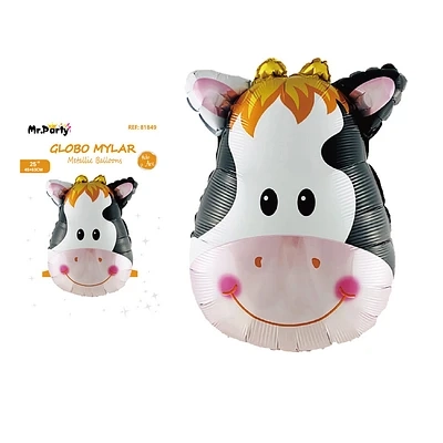 GLOBO METALICO VACA 45*63CM - 1