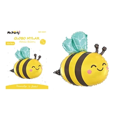 GLOBO METALICO ABEJA 65*81CM - 2