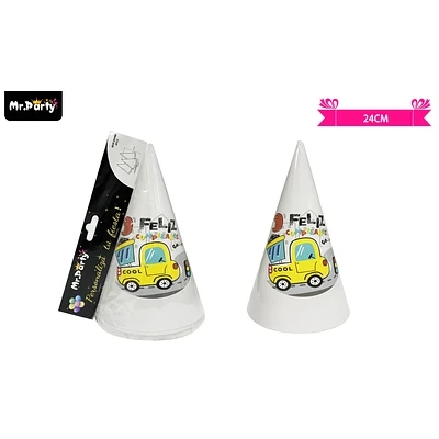 GORRO DE CAMION 24CM 6PCS - 1
