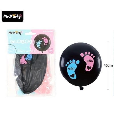 GLOBOS DE LATEX NIÑO O NIÑA 45CM - 1