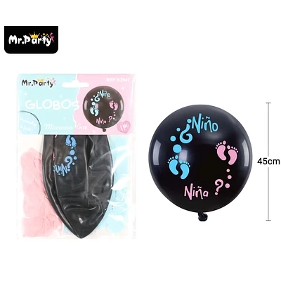 GLOBOS DE LATEX NIÑO O NIÑA 45CM - 1