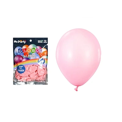 GLOBOS DE LATEX FUCSIA MATE 35CM 25PCS - 2