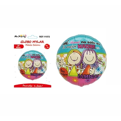 GLOBO METALICO DIA DE LA MADRE 45CM - 1