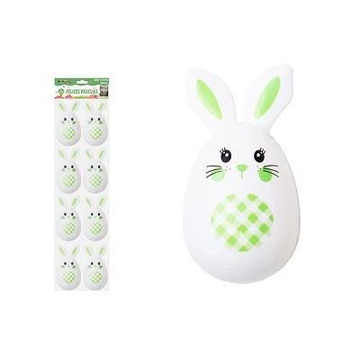 HUEVITOS CON FORMA DE CONEJO 4*6CM 8PCS - 1