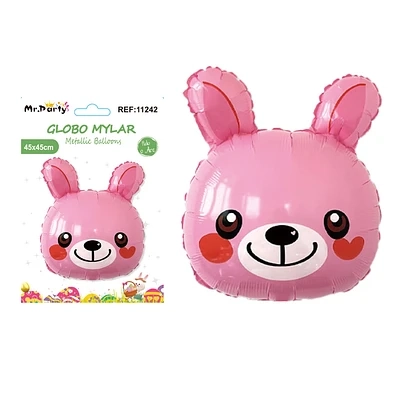 GLOBO METALICO CONEJO DE PASCUA 45*45CM - 1