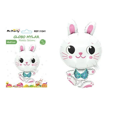 GLOBO METALICO CONEJO DE PASCUA 48*81CM - 1