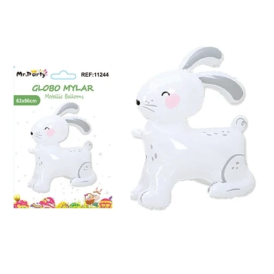 GLOBO METALICO CONEJO DE PASCUA 63*86CM - 1