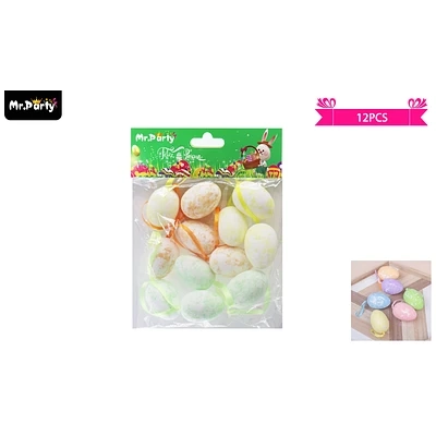 COLGANTE DE HUEVOS PARA PASCUA 12PCS - 1