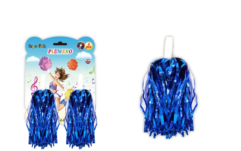 POMPONES AZUL - 1