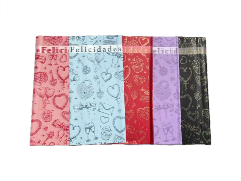 PAPEL COREANO FELICIDADES MULTICOLOR - 1