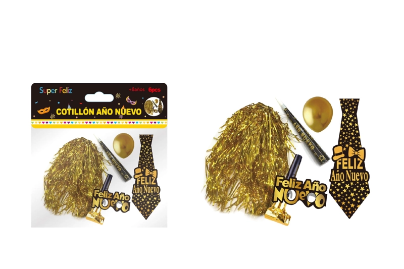 SET DE COTILLON AÑO NUEVO (CORBATA) - 1