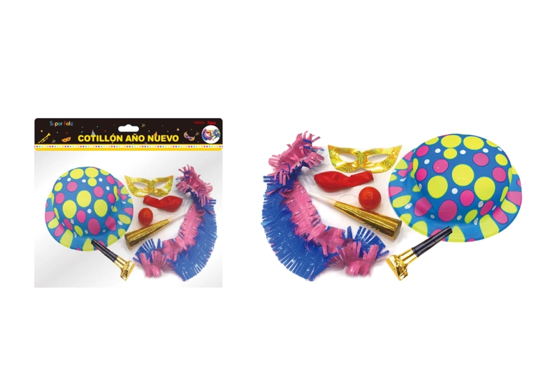 SET DE COTILLON AÑO NUEVO (SOMBRERO) - 1