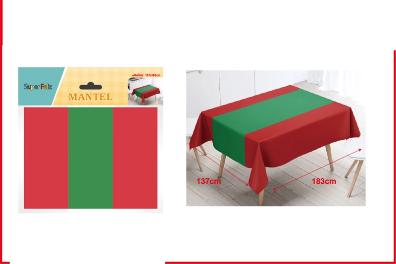 MANTELES (ROJO Y VERDE) - 1