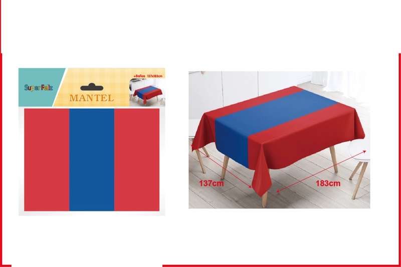MANTELES (ROJO Y AZUL) - 1
