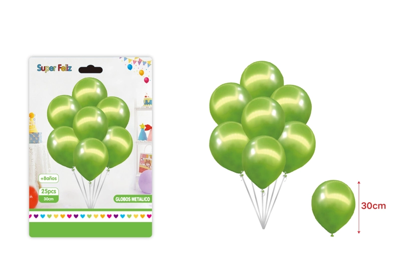 GLOBO CROMADO (VERDE) - 1