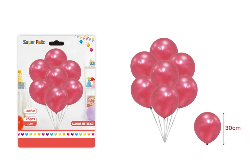 GLOBO CROMADO (ROSADO) - 1
