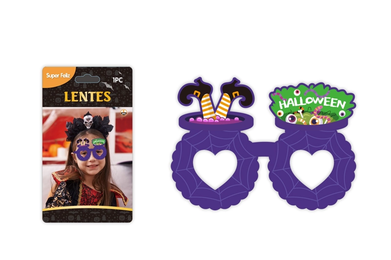 HALLOWEEN (LENTES/PIERNAS/MORADO) - 1