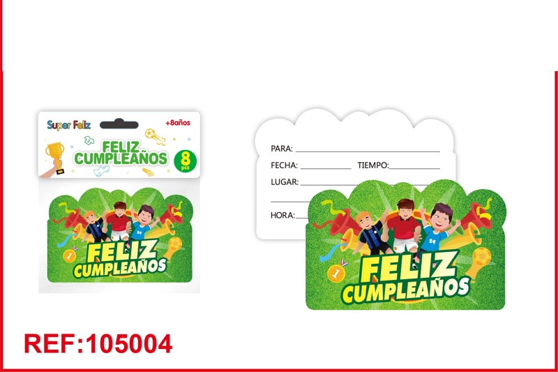 INVITACION DE LA COPA DEL MUNDO (FELIZ CUMPLEAÑOS) - 1
