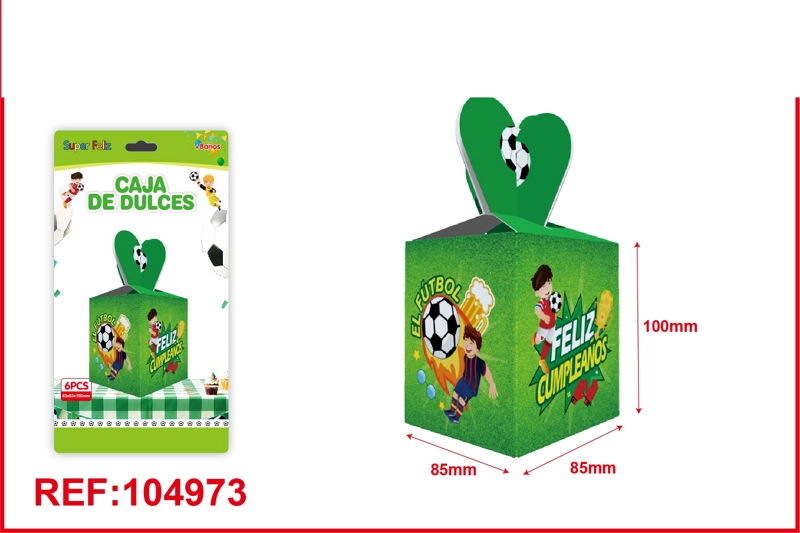CAJA DULCE DE COPA DEL MUNDO (BOTELLA/PELOTA) - 1
