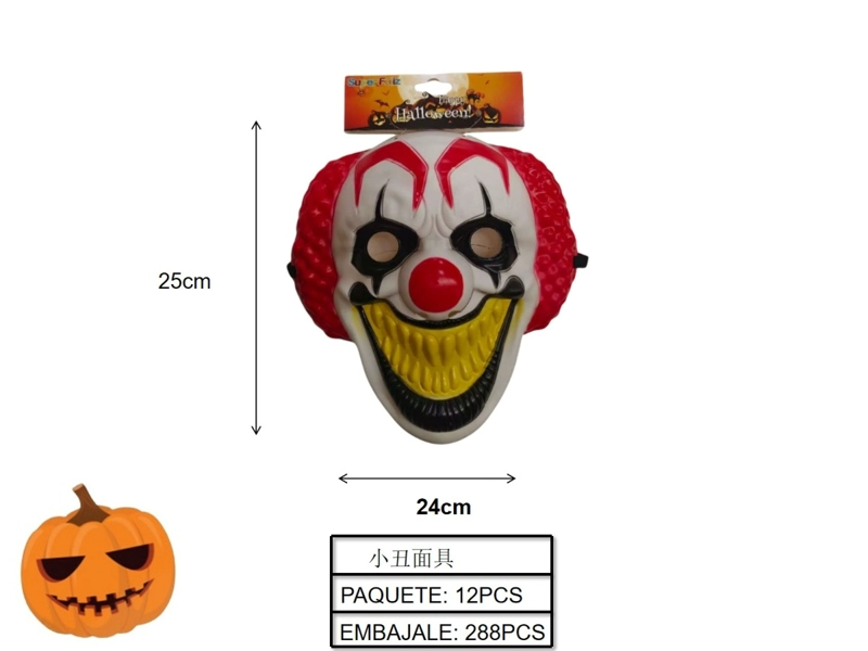 HALLOWEEN (MASCARA DE PAYASO SONRIENTE) - 1