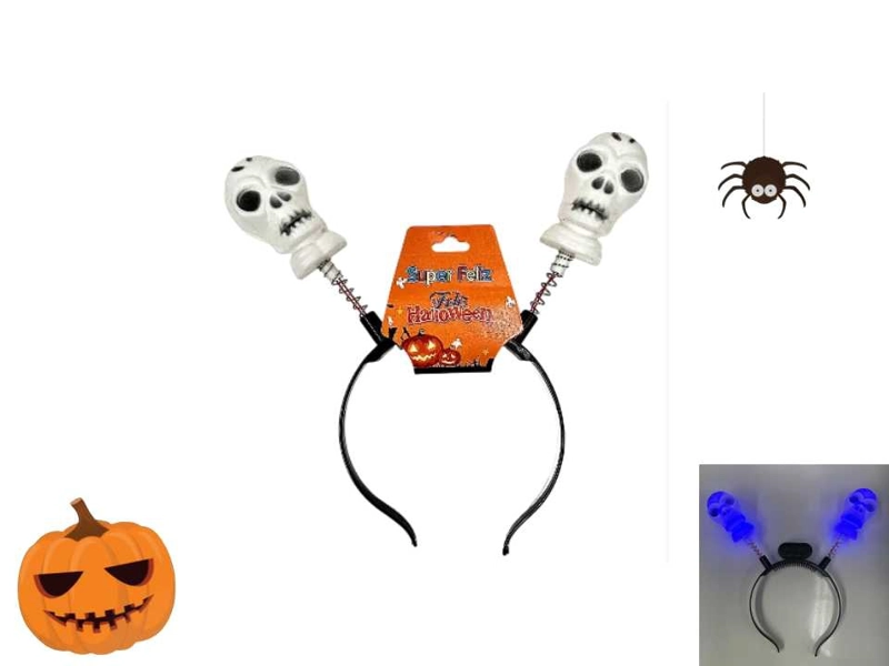 HALLOWEEN (CINTILLO ESQUELETO) - 1