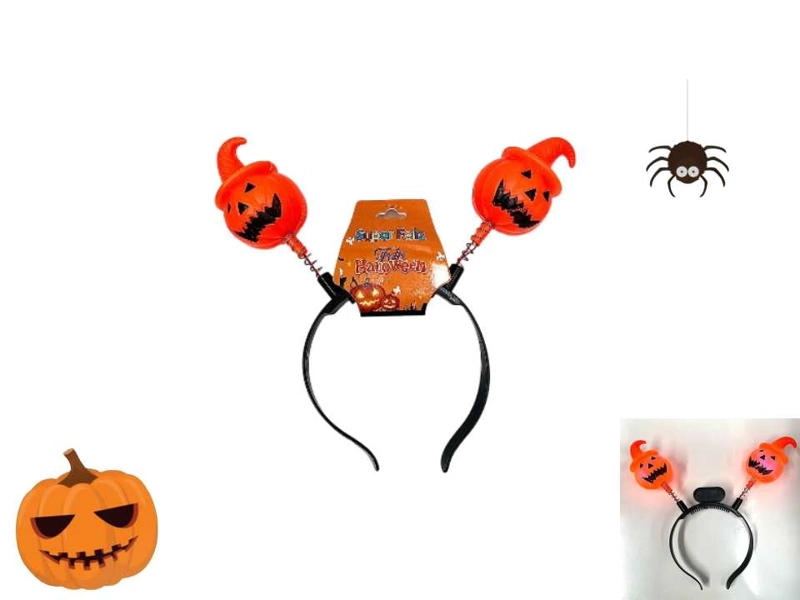 HALLOWEEN (CINTILLO CALABAZA/GORRO) - 1
