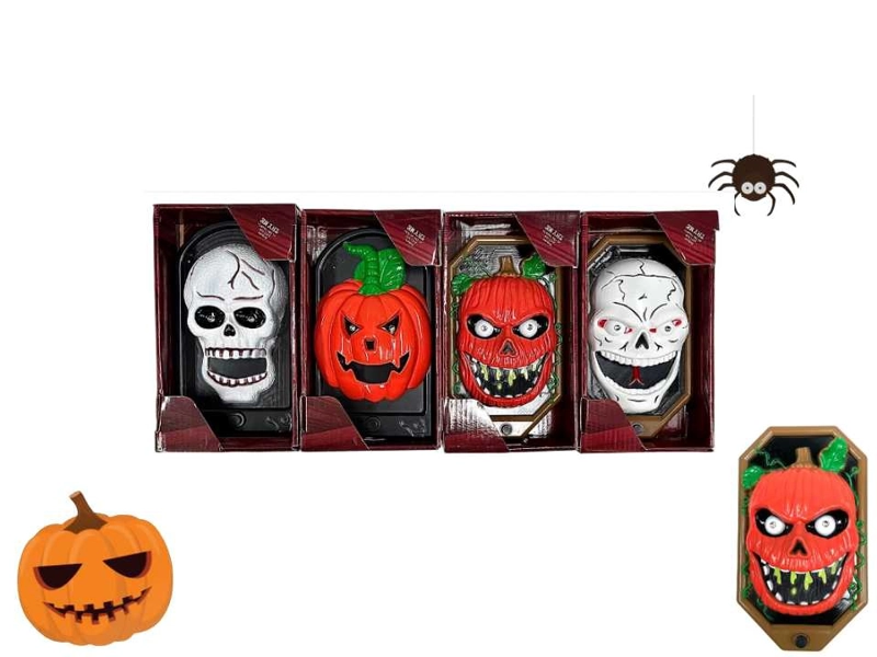 HALLOWEEN (DECORACION ESQUELETO Y CALABAZA) - 1