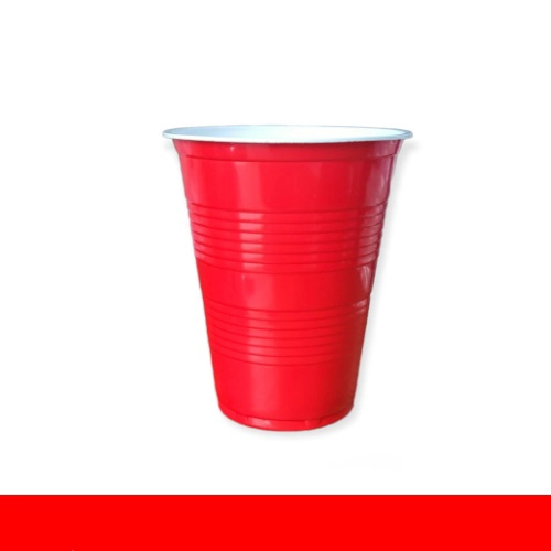 VASO ROJO 10PCS - 1