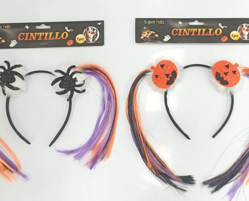 HALLOWEEN (CINTILLO ARAÑA Y CALABAZA) - 1