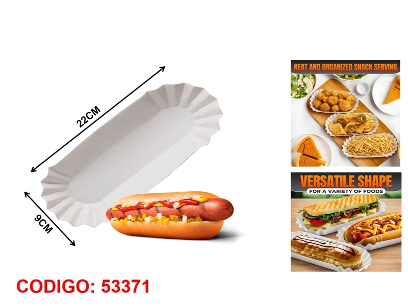 BANDEJA HOTDOG 10PCS - 1
