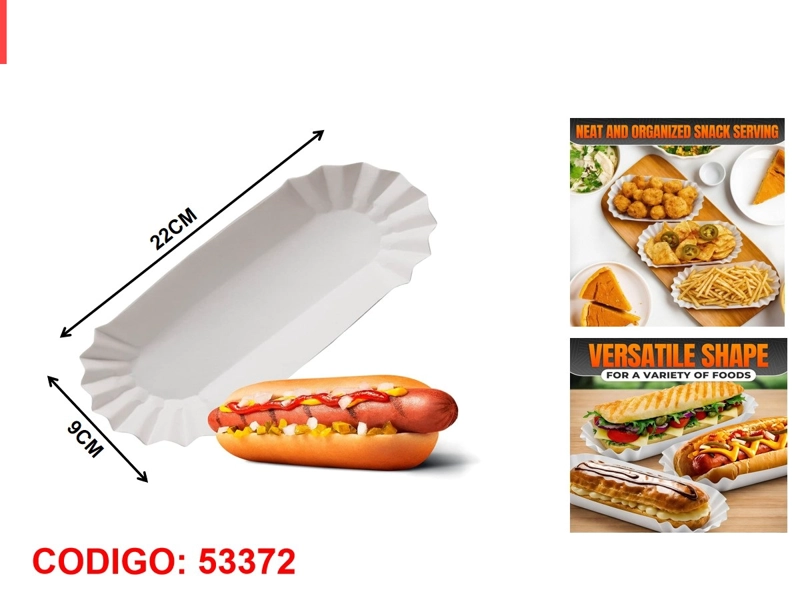 BANDEJA HOTDOG 20PCS - 1