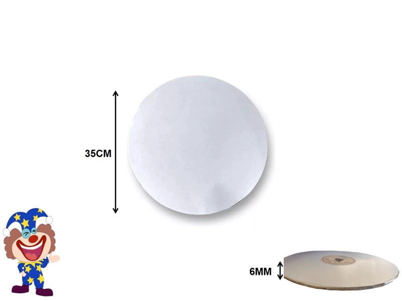 BANDEJA 35CM (BLANCA/REDONDA) - 1