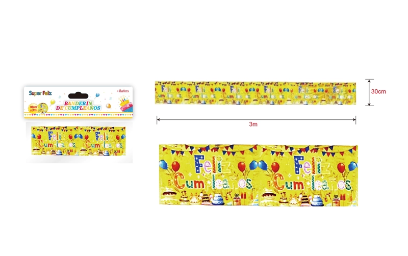 BANDERIN AMARILLO/MULTICOLOR - 1