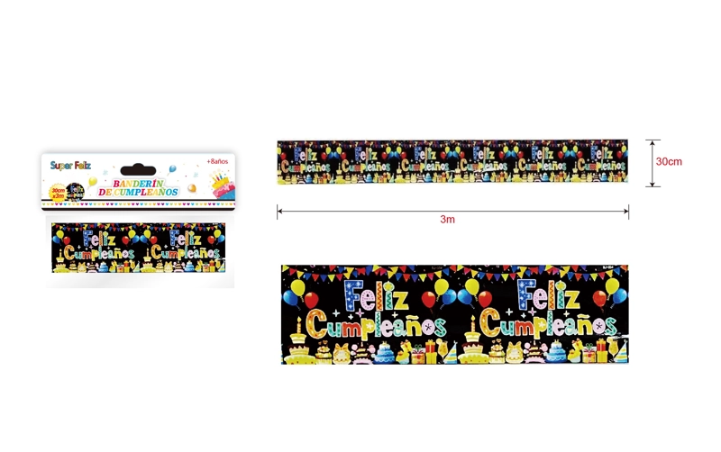 BANDERIN NEGRO/MULTICOLOR - 1