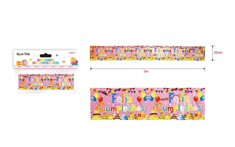 BANDERIN ROSADO/MULTICOLOR - 1