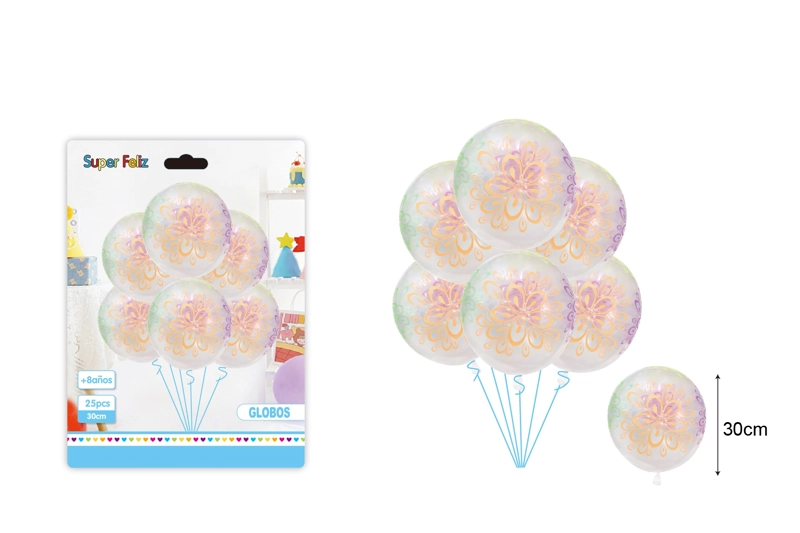 GLOBOS FLOR 30 CM - 1