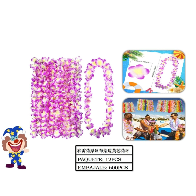 FIESTA (COLLAR HAWAIANO MORADO) - 1