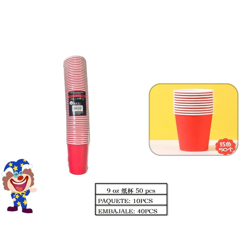 VASOS (ROJO) - 1