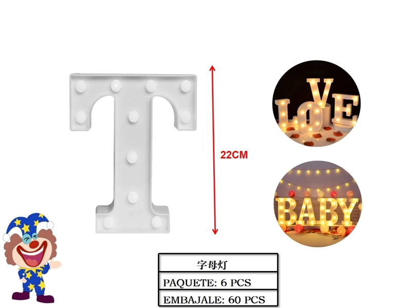 LETRAS LED LED (BLANCA / T) - 1