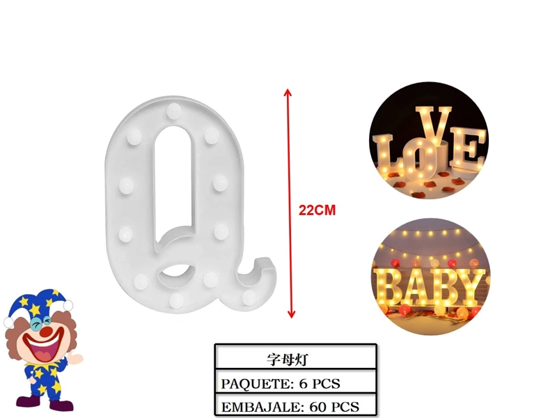 LETRAS LED LED (BLANCA / Q) - 1
