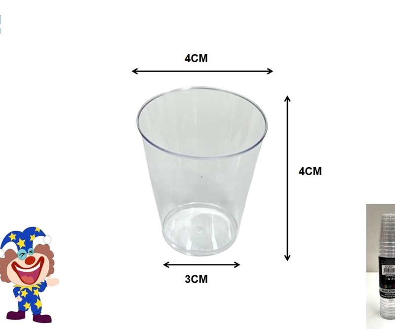 ACRILICO (VASO/4X4X3CM) - 1