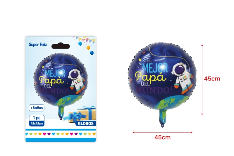 PAPA (GLOBO/EL MEJOR PAPA DEL MUNDO/45X45CM) - 1