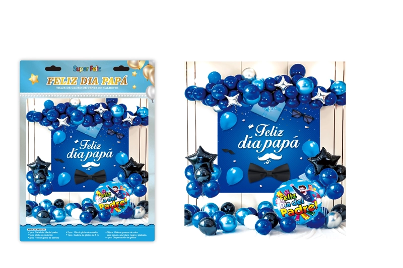 PAPA (PACK DECORACION/FELIZ DIA PAPA AZUL) - 1